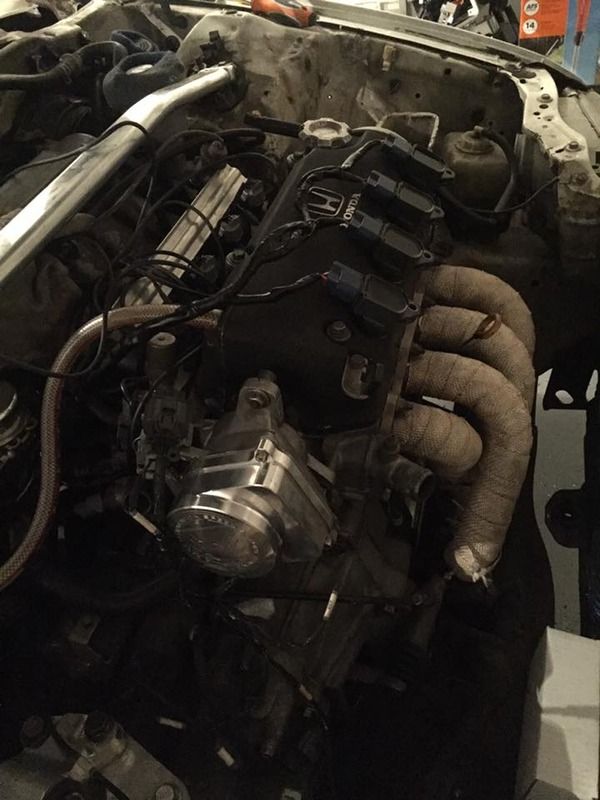 #teambrickner Wife's "Surprise" 90' Civic Si Track Vehicle Build